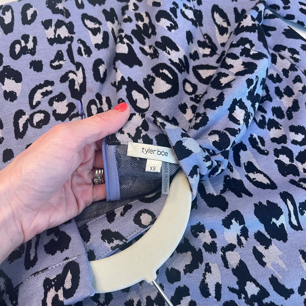 Tyler Boe Leopard Tunic